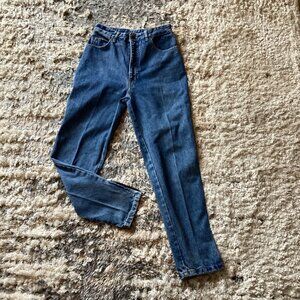 Vintage Bongo Jeans High Waist Tapered Zip Ankle Denim Women’s 7